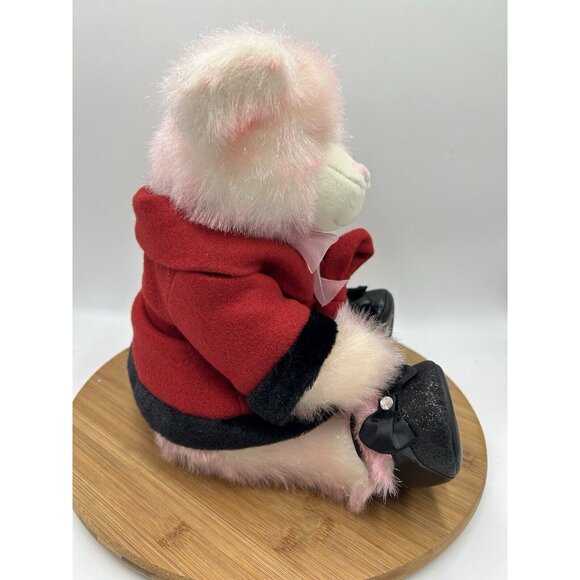 Hopeful Wishes Teddy Build a Bear Breast Cancer Retired with Pink Pin 1997 - Picture 5 of 13